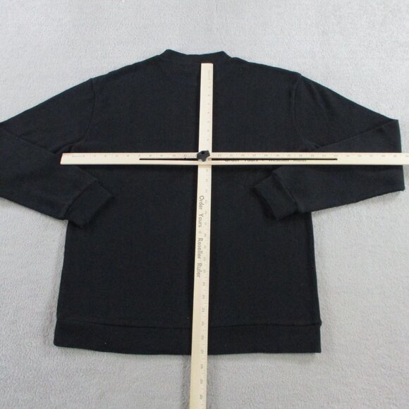 G59 Records Shirt Mens Medium Black Thermal Waffle Knit CrewLogo Suicideboys - Picture 7 of 10